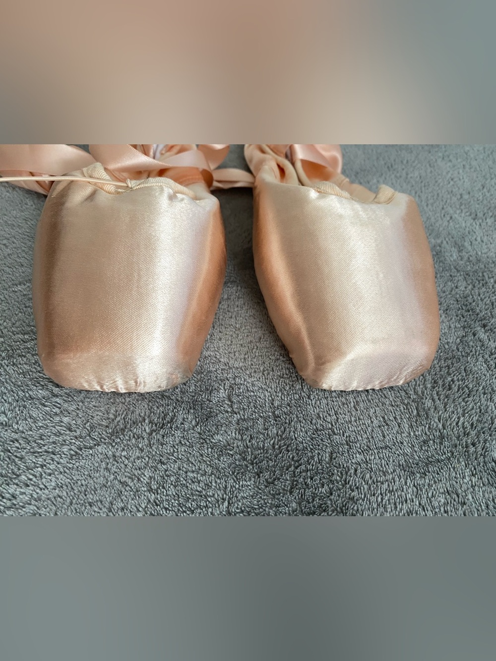 Wendywu Pink Satin Pointe Ballet Shoes Size 10 - Picture 6 of 16